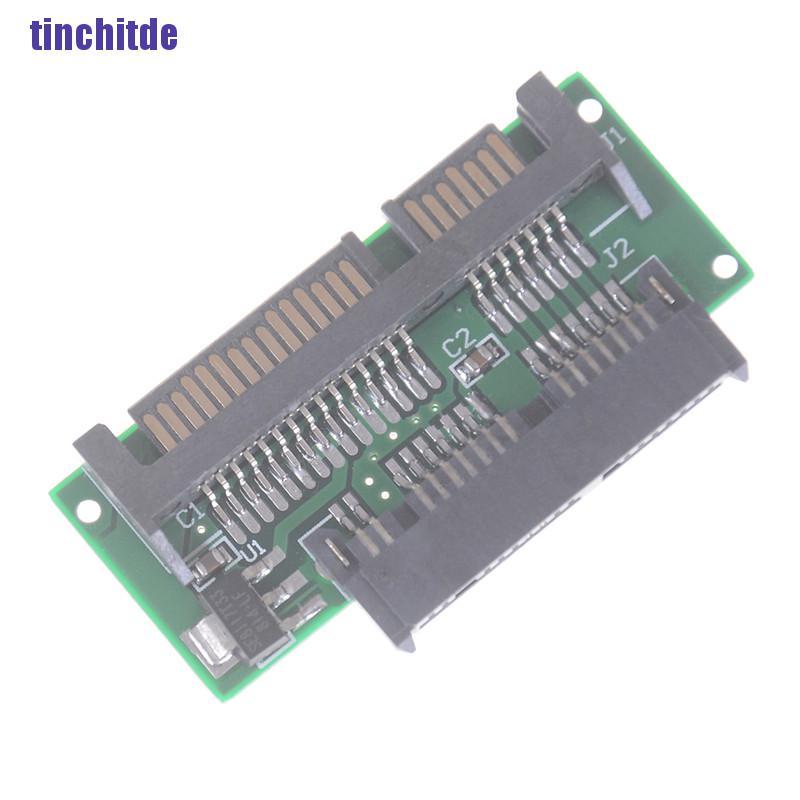 [Tinchitde] New 1.8 Inch Micro Sata Hdd Ssd 3.3V To 2.5 Inch 22Pin Sata 5V Adapter [Tin]
