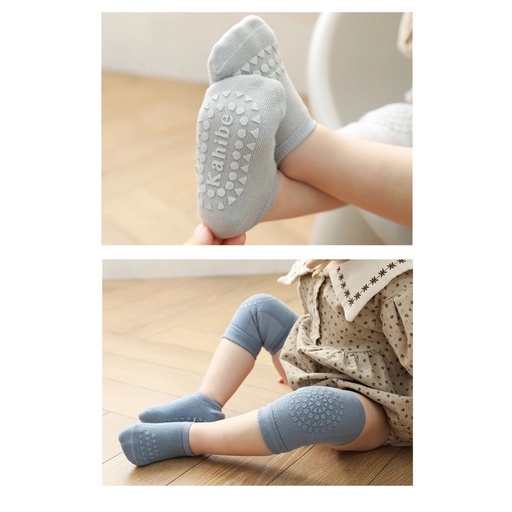 Set tất tập bò + tất chân cho bé yêu (S.M)