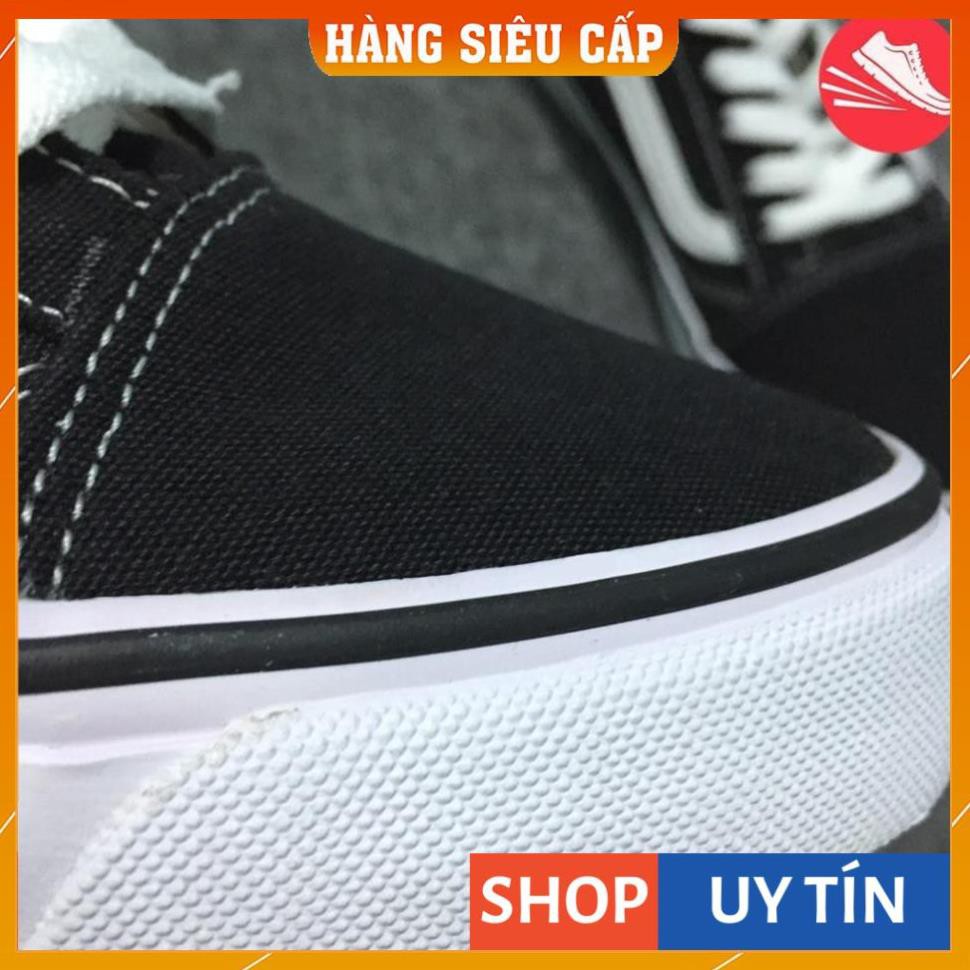 [ Hàng Loại 1 ] - Giày Thể Thao Old Skool Black + Red - Có Video Quay Thật | BigBuy360 - bigbuy360.vn