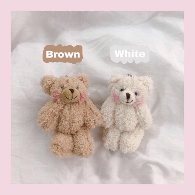 Móc khoá gấu bông