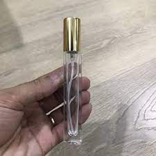 (Combo 50 chai) Chai Chiếc Nước Hoa Mini 10ml Thủy Tinh
