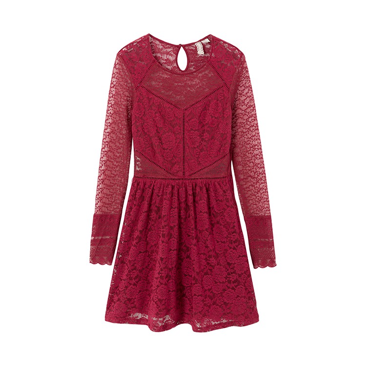 Đầm ren H&M tay dài