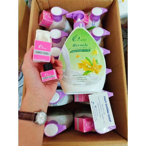 Sữa tắm chamer hương nước hoa cao cấp 1000ml+ tặng nước hoa mini | BigBuy360 - bigbuy360.vn