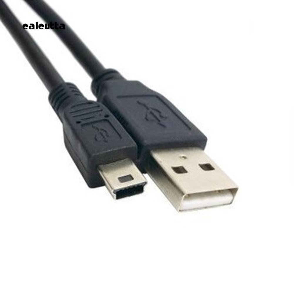 CAL_1 Pc High Speed USB2.0 to Mini USB Data Cable Lead 5 Pin for MP3 MP4 Camera