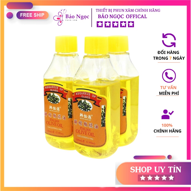 Dầu lau mực tập trên da giả 100ml