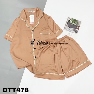 Bộ Đồ Ngủ - Đồ Mặc Nhà lụa Cộc Đùi - Luala Pyjamas