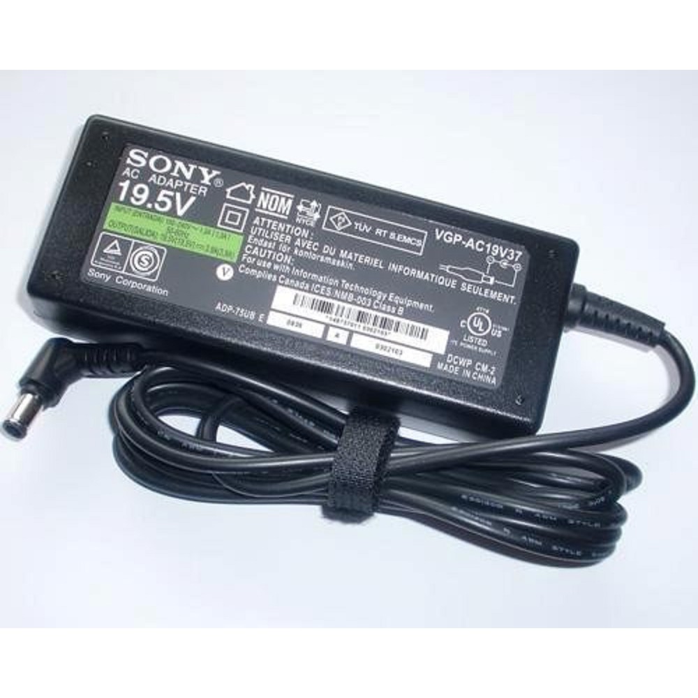 Sạc Laptop Sony Chính Hãng 19.5V - 3.9A 76W &amp; 19.5V – 4.7A 90W (Adapter Sony 19.5V - 3.9A 76W &amp; 19.5V – 4.7A 90W) bh 6T