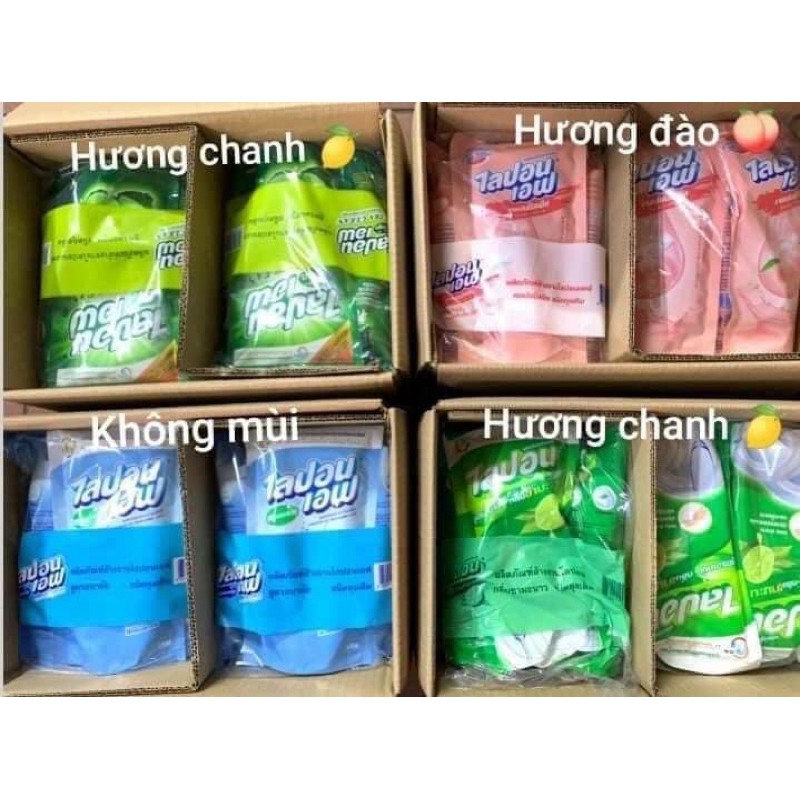 Nước rửa chén LIPON Thái Lan dạng túi 500ml