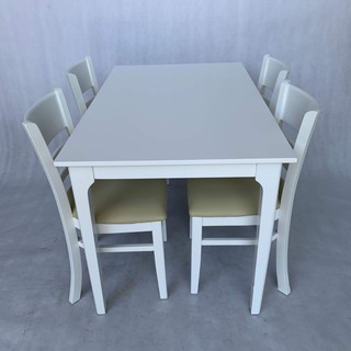 [Freeship] Bộ bàn ăn gỗ tự nhiên