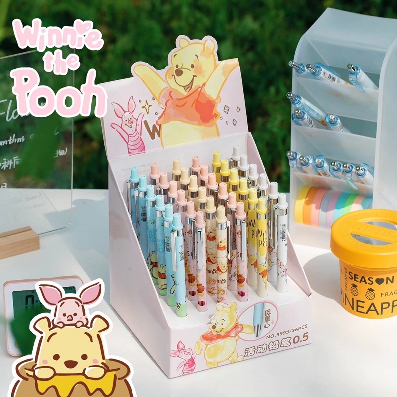 Bút chì bấm gấu Pooh