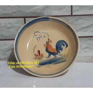 5 Đĩa con gà sâu lòng 20 cm