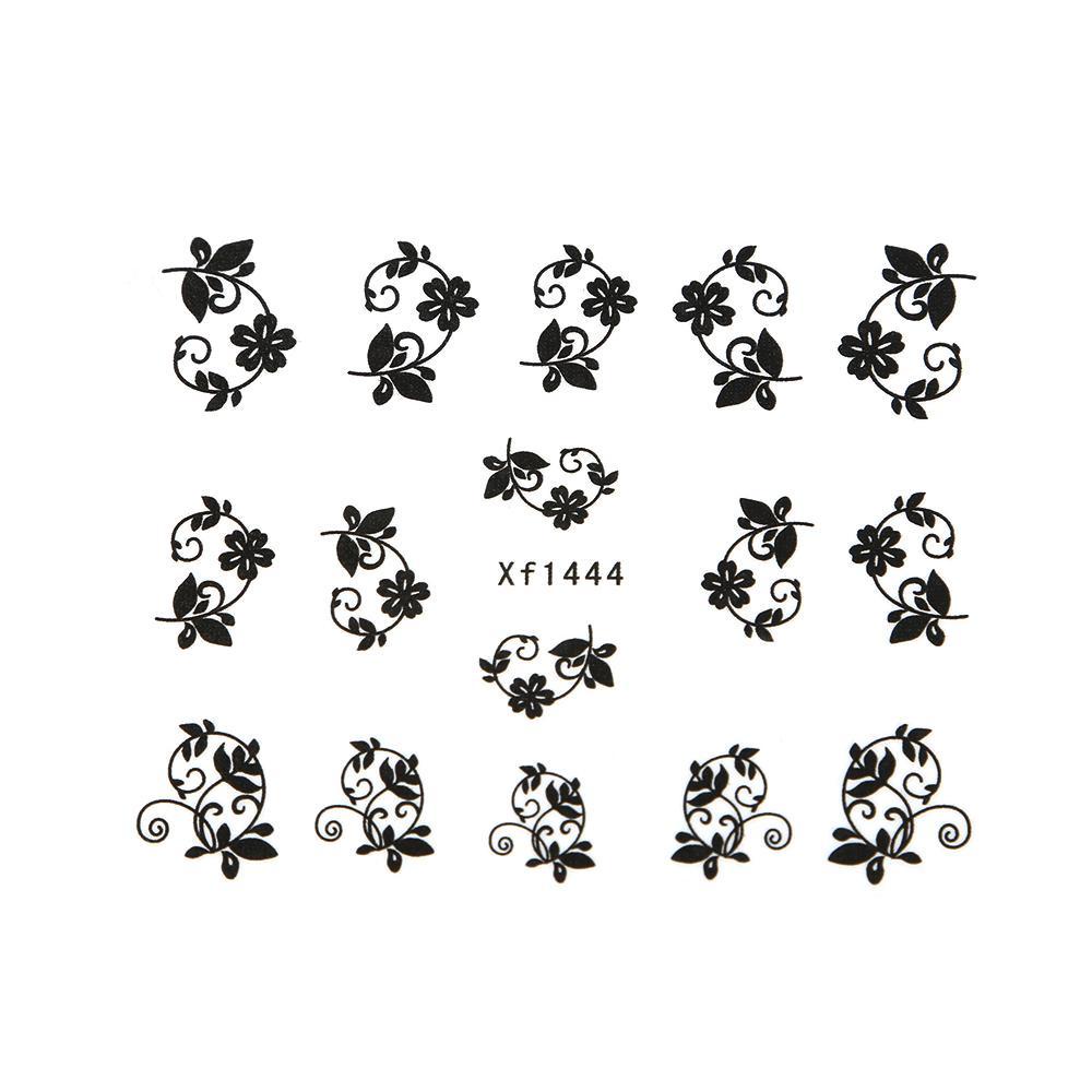 Set 50 Sticker Hoa 3D Dán Trang Trí