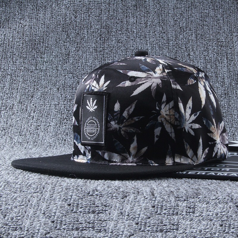 Mũ Snapback nam và nữ hình lá cây siêu hot 2021