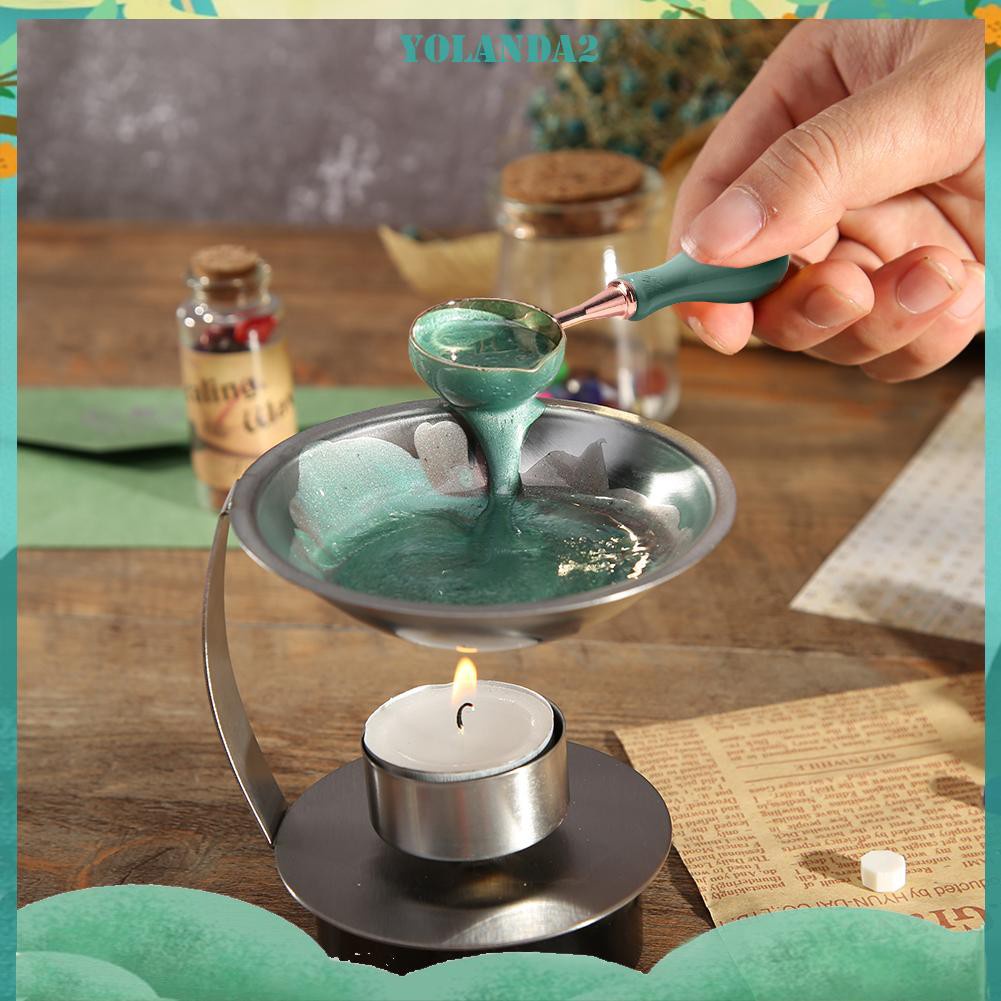 Muỗng Đun Sáp Tay Cầm Gỗ Tiện Dụng