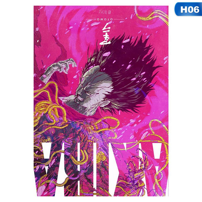 flowersqueen Poster Treo Tường Hình Phim Akira