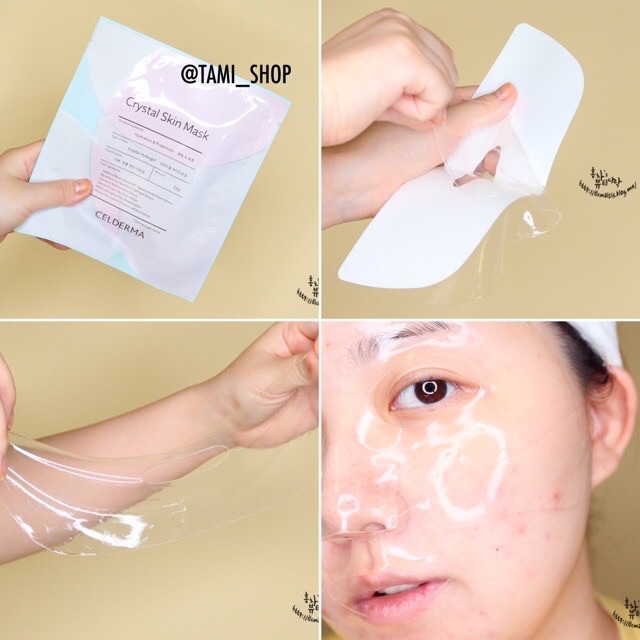 Mặt Nạ Thạch Anh Celderma Crystal Skin Mask