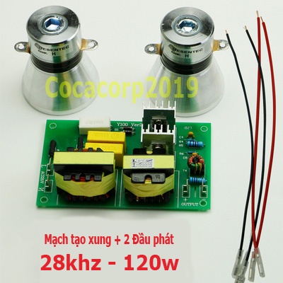 Mạch tạo xung siêu âm 28 - 40 khz / 100 - 480w cho bể rửa siêu âm
