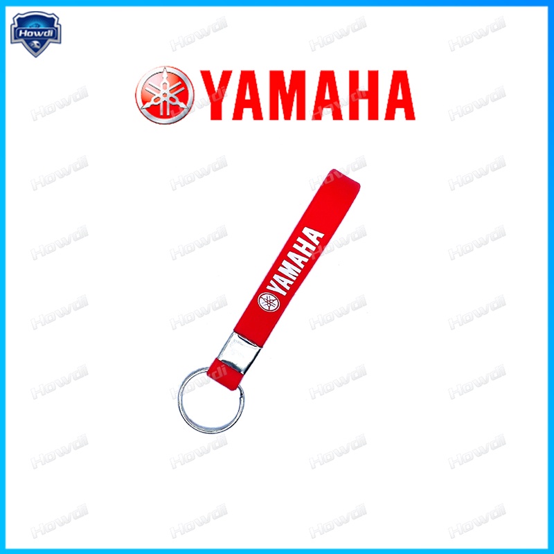 Móc Khóa Silicon Hình logo Yamaha Thời Trang