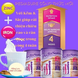 Sữa Pediasure Úc 850g mẫu mới