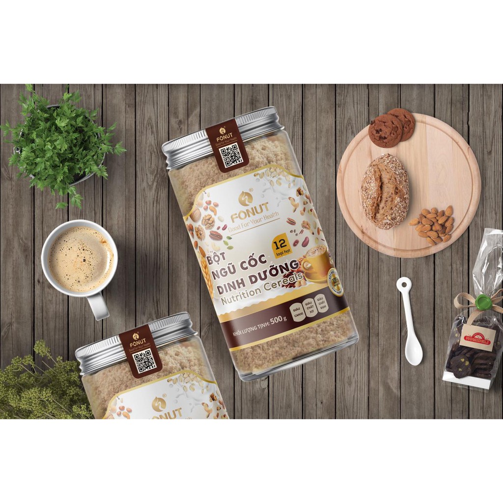 BỘT NGŨ CỐC DINH DƯỠNG 12 LOẠI HẠT 500GRAM, BỔ SUNG DINH DƯỠNG VÀ GỌI SỮA CHO MẸ BỈM, NGƯỜI GIÀ,