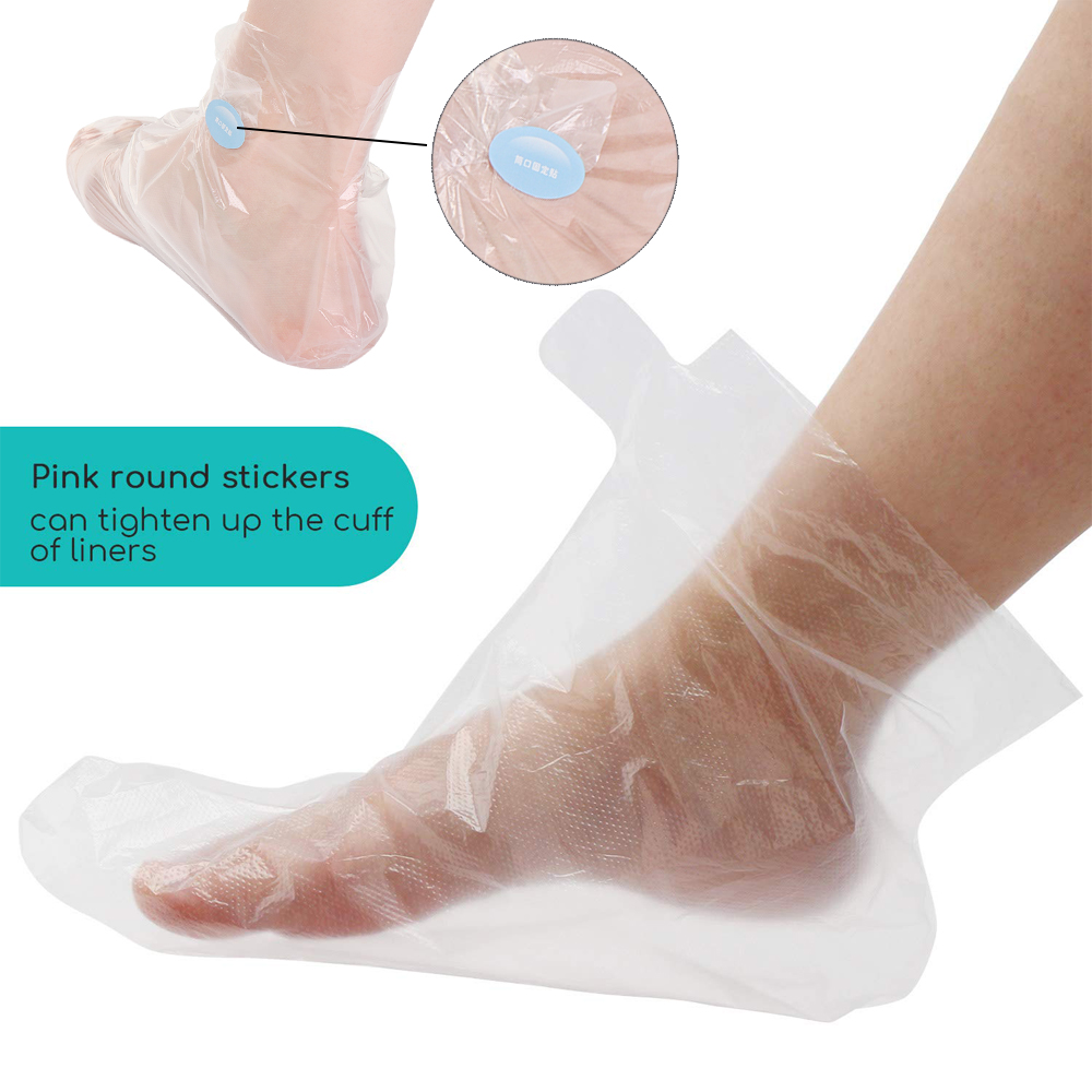 (hàng Mới Về) Set 200 Găng Tay / Chân Bằng Nhựa Dùng Một Lần Tiện Dụng Ốp | BigBuy360 - bigbuy360.vn