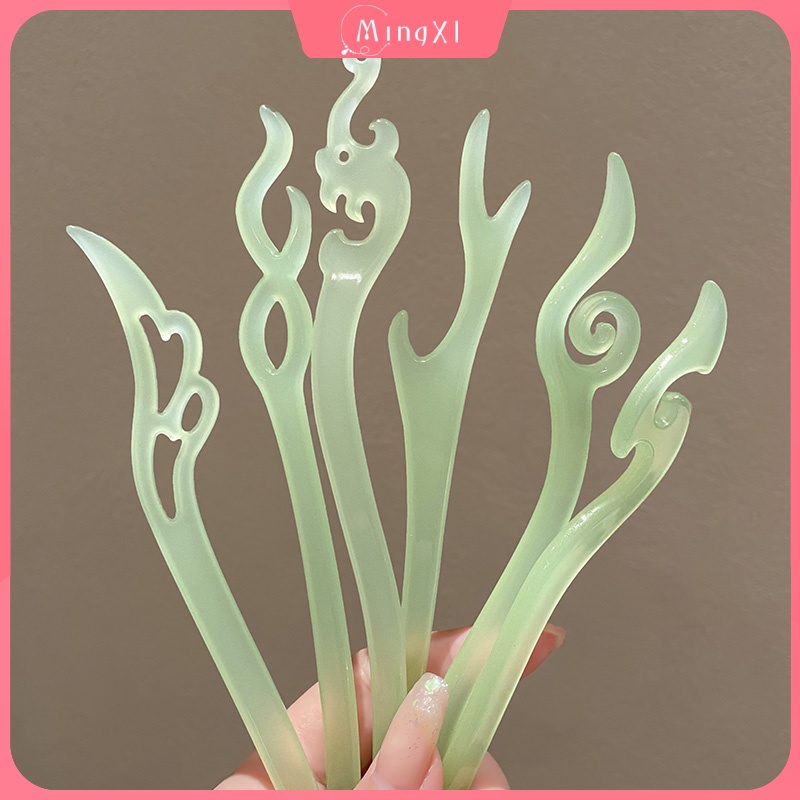 Trâm Cài Tóc Nhựa Resin Đơn Giản Thời Trang Trung Hoa Cho Nữ