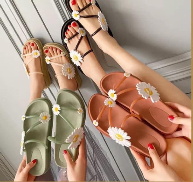 Dép quai hoa nở siẻu xinh | BigBuy360 - bigbuy360.vn