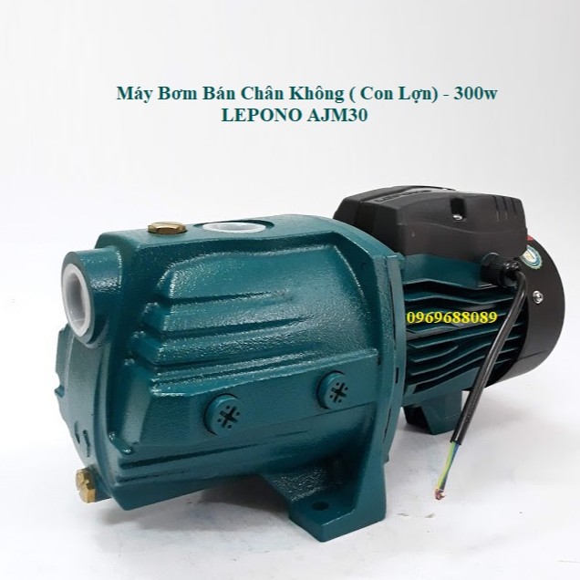 MÁY BƠM CON LỢN BÁN CHÂN KHÔNG LEPONO AJM30 – 300W
