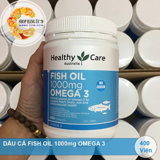 DẦU CÁ FISH OIL 1000mg OMEGA 3 (400 VIÊN)