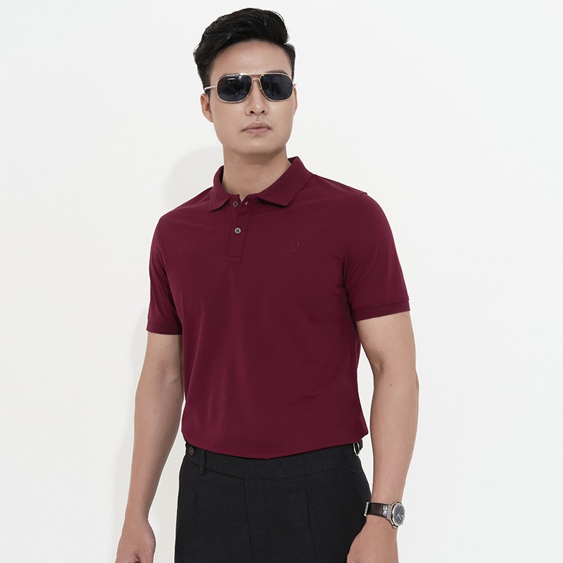 Áo Polo Nam Trơn 1 Màu, Có Cổ Chất Cotton 100% - SỢI ĐAN 40 Cao Cấp, Áo Phông Nam Thêu Logo Venisce