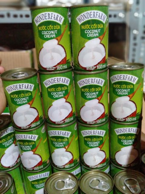 [Mã 77FMCGSALE1 giảm 10% đơn 250K] Nước cốt dừa Wonderfarm long nhí [ 160ml] | BigBuy360 - bigbuy360.vn