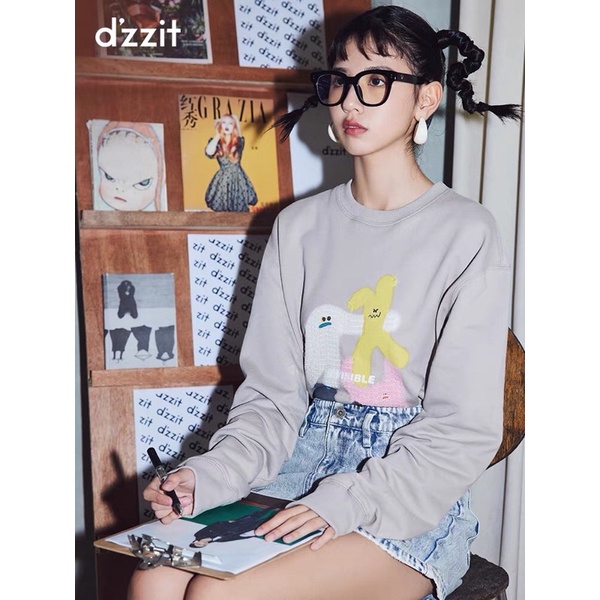Áo nỉ đen Dzzit
