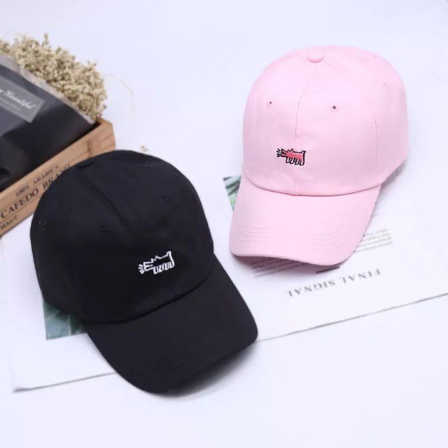 Mũ Lưỡi Trai  ❤ FREESHIP đơn 250K  ❤ Nón kết thêu hình  dành cho nam nữ thời trang Hàn Quốc hàng chất lượng tốt loại 1