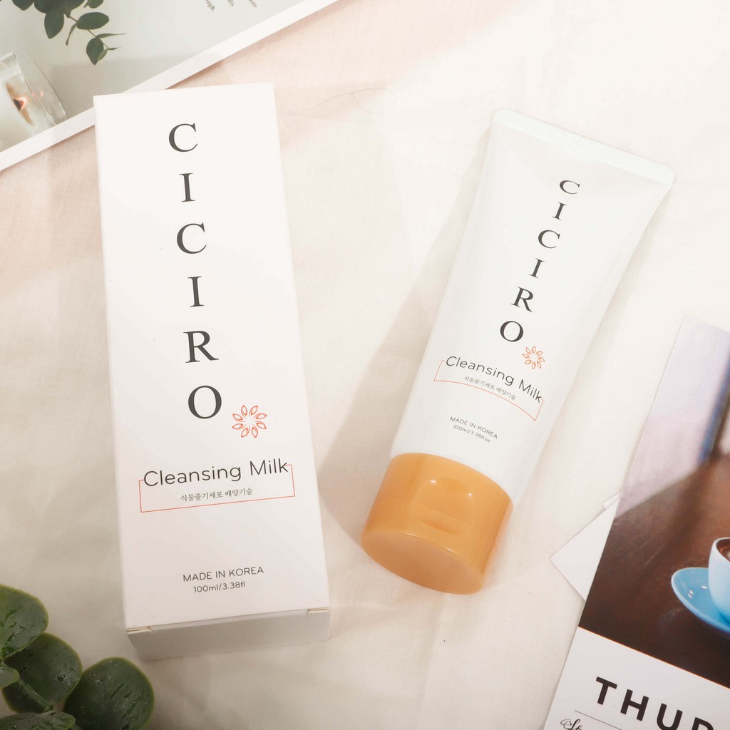 Sữa rửa mặt Hàn Quốc Ciciro - Cleansing milk Ciciro giúp làm sạch da, loại bỏ bụi bẩn và bã nhờn trên da, ngăn ngừa mụn | BigBuy360 - bigbuy360.vn