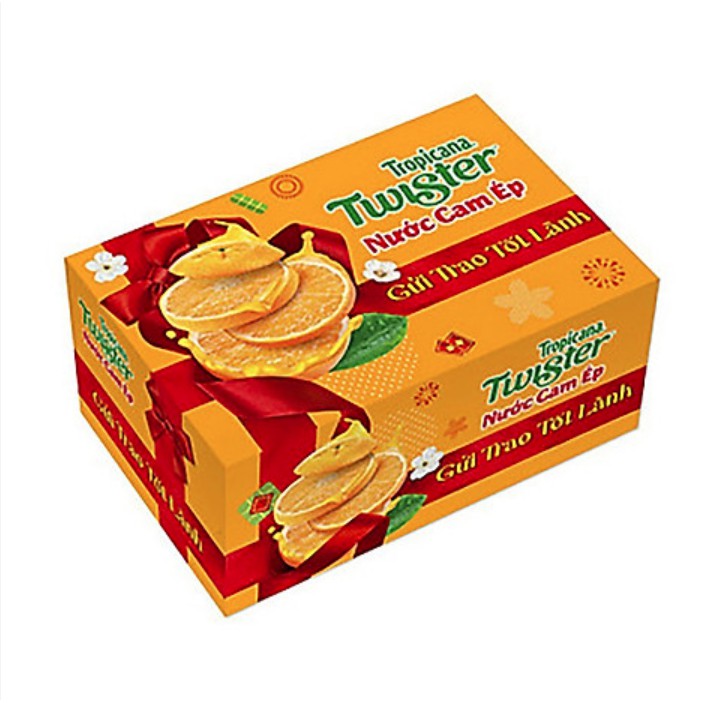 Lốc 6 Lon 320ml Nước Giải Khát Twister Cam