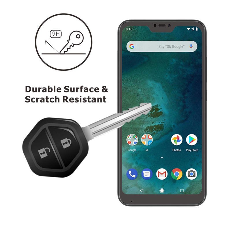 2 Kính Cường Lực Bảo Vệ Toàn Màn Hình Cho Xiaomi Mi A2 lite MiA2 A2lite