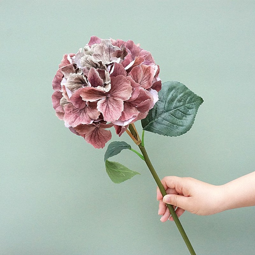 Hoa Cẩm Tú Cầu Giả Nhiều Lớp Không Phai Màu Trang Trí Nhà Cửa