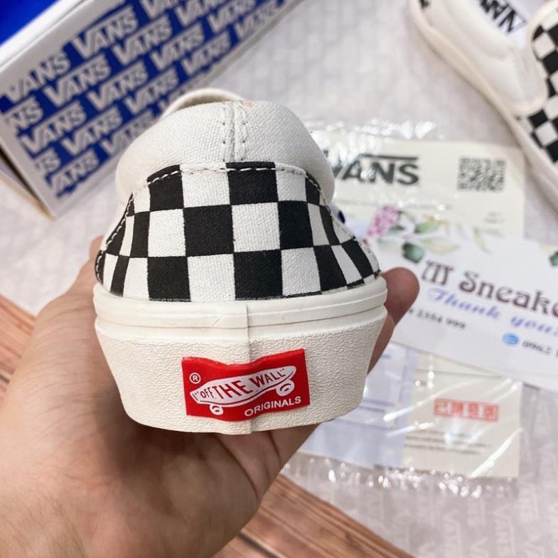 Giày sneaker nam nữ, giày Vans Caro Slip On Checker cho nam và nữ bản đẹp 👊🏻