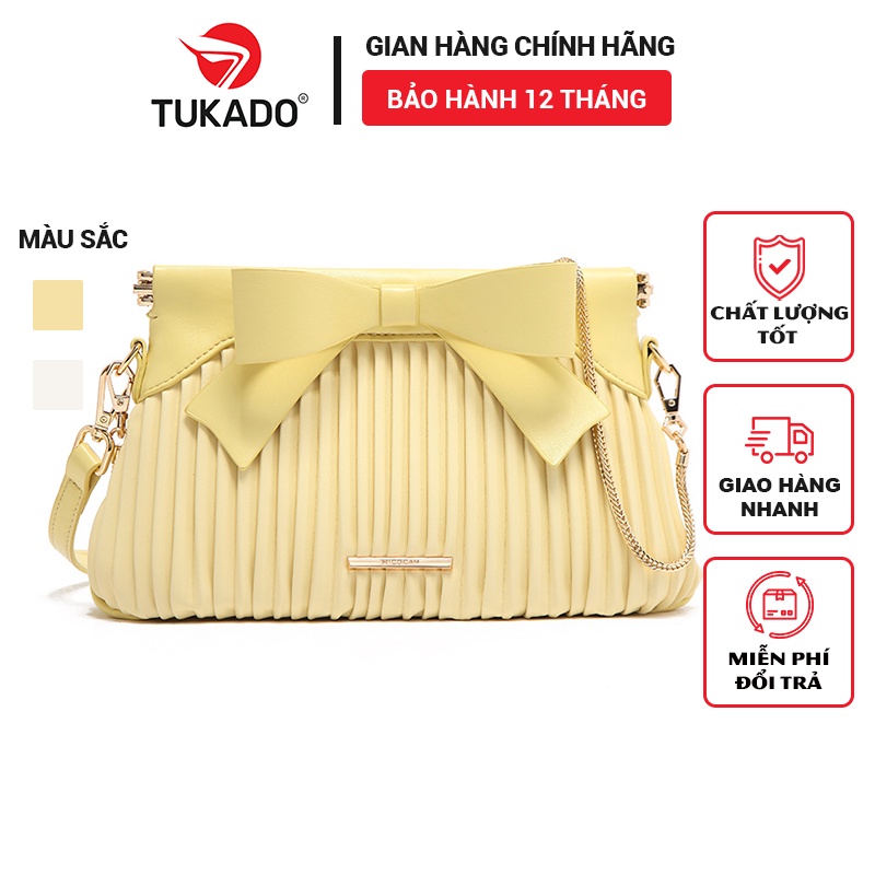 Túi Xách Nữ Đeo Chéo Kẹp Nách Hàng Hiệu MICOCAH Dáng Công Sở Thời Trang Vintage Da Cao Cấp Cực Đẹp Giá  MC84 - Tukado