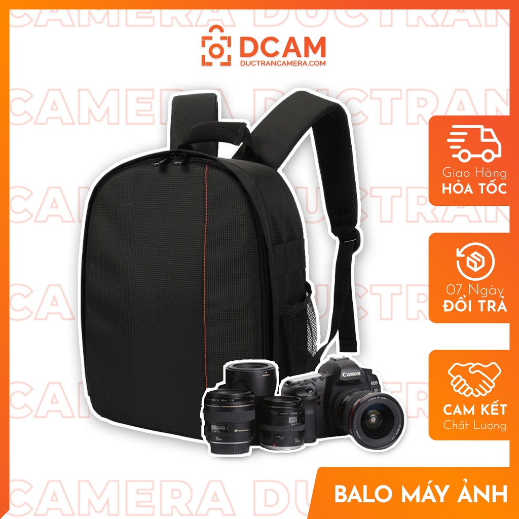 Balo máy ảnh Tono K2 full photo đựng được body kèm nhiều lens