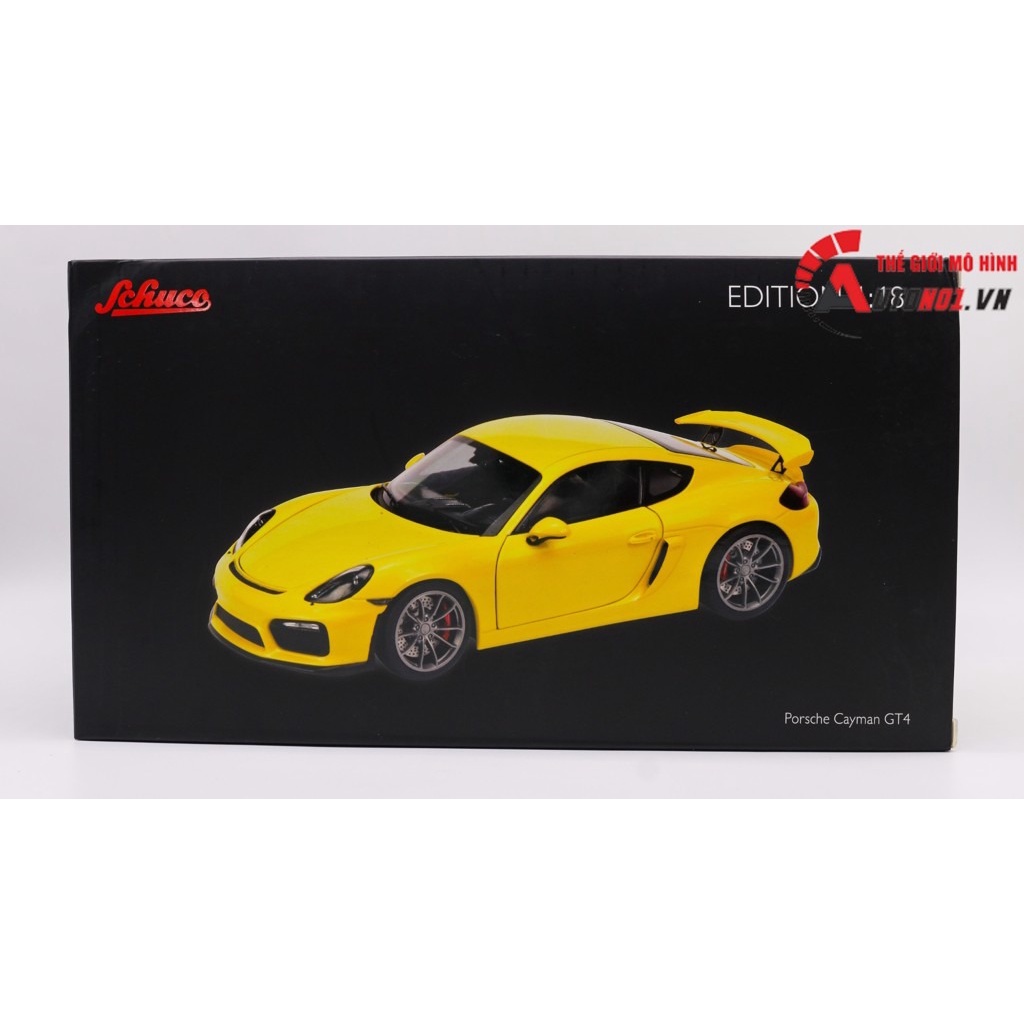 MÔ HÌNH XE PORSCHE CAYMAN GT4 EDITION 1:18 SCHUCO 7984