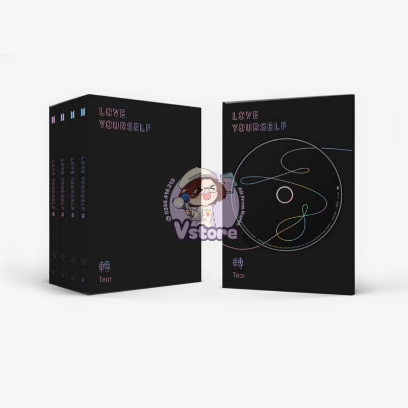 BTS LOVE YOURSELF TEAR | BỘ ẢNH YÊU BẢN THÂN BTS TEAR (Weverse shop, có sẵn)