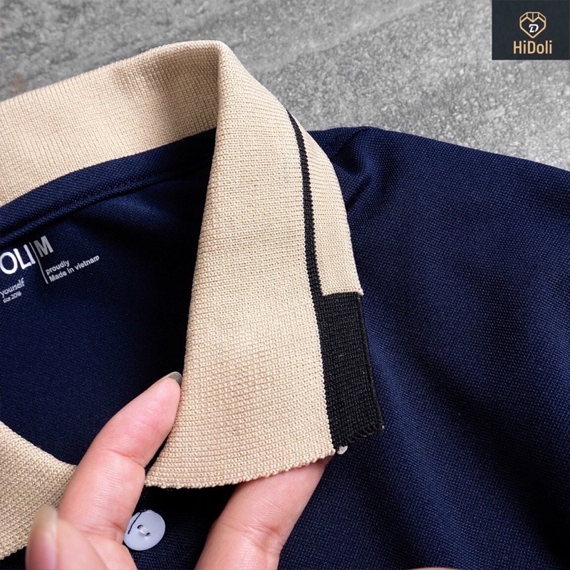 Áo thun polo nam cổ bẻ gấu Tedear chất vải cá sấu mềm mại thấm hút mồ hôi