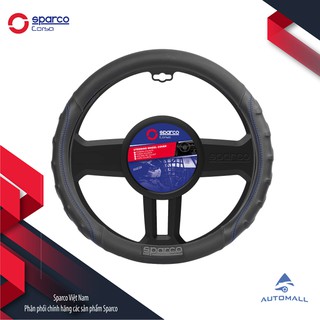 Bọc vô lăng sparco sps102bls - hàng chính hãng