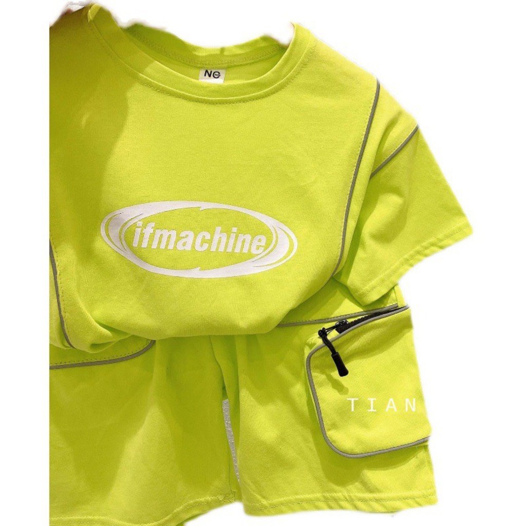 Đồ bộ hè thể thao bé trai Binbon-kids,  quần áo bé trai QATET02 chất cotton mềm cho bé từ 6-27kg