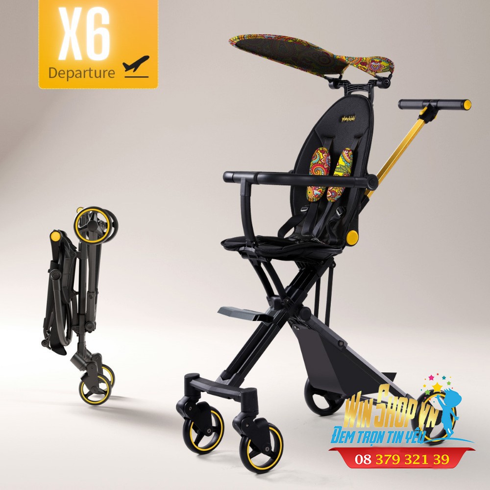 Xe đẩy du lịch cao cấp X6 Playkids