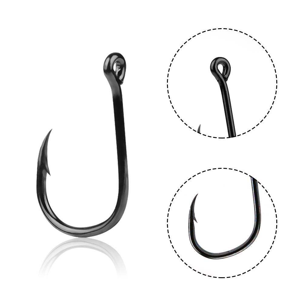 Bộ 100 Móc Câu Cá Sắc Bén Nhiều Kích Cỡ