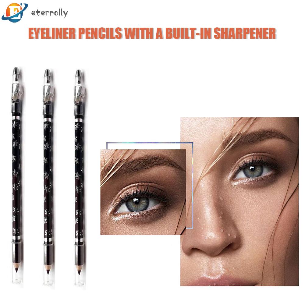 Bút kẻ lông mày Eternally 2 màu đen nâu chống thấm nước
 | BigBuy360 - bigbuy360.vn