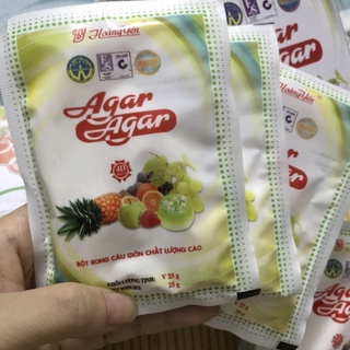 Gói bột rau câu Hoàng Yến Hải Phòng/ bột rau câu giòn (agar)/bột rau câu dẻo (jelly)