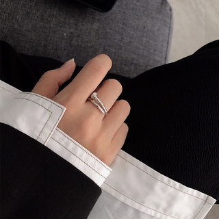 Nhẫn bạc 925 phong cách Hàn Quốc